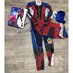 Descendants 3 Evie Deluxe Child Costume Medium‎ 8/10 Wig Jacket Pants Skirt